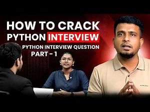 how to crack any interview python interview question part - 1