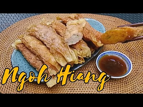 Ngoh Hiang | Ngohiong | Ngoh Hiang Sauce | Chinese Meat Rolls | East Greets West Cookery