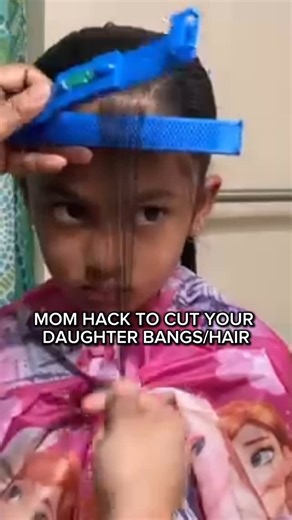Creaclip | Mom Hack: Cut Your Daughter’s Bangs Without Leaving the House ✂️👧 No more chasing salon appointments CreaClip makes it easy. ✔️ Quick trims... | Instagram