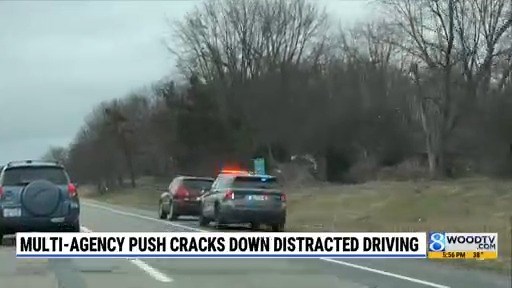 Multi-agency push cracks down distracted driving