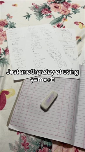 y=mx b #math #algebra1 #slope #fypシ #fyp