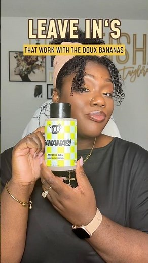 The BEST Leave-Ins for The Doux Banana Gel (No Flakes, Just Curls) #naturalhair #washngo