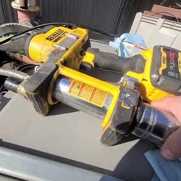Dewalt 20v Grease Gun tube change