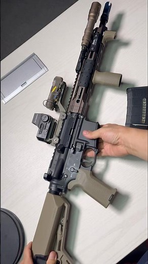 External Build AR, MTR16, Magpul #airsoft #airsoftrifle #pewgun