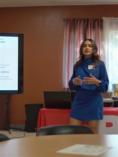 Your business deserves to be seen. ✨ Fantastic time speaking at BNI about the power of Search Everything Optimizations which includes powerful AI and Voice searches strategies and why it's a must-have—it's the backbone of modern business development. Visibility is created with purpose, and optimization makes it possible. #BNI #GrowAndGlowAgency#SEO #AI #AEO #VoiceSearches #BusinessGrowth #OnlineVisibility #DigitalMarketing