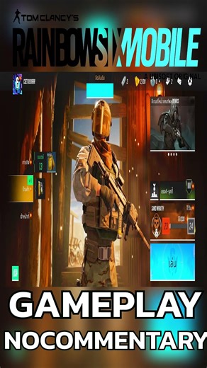 Rainbow Six Mobile ลงแรงค์ครั้งแรก "มุมอร่อย" ❤️😊 (มือถือ4K HDR 16:9) 20