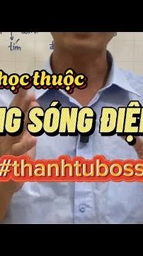 Cách để học thuộc THANG SÓNG ĐIỆN TỪ - Vật lí 11 (mới)👨‍🏫