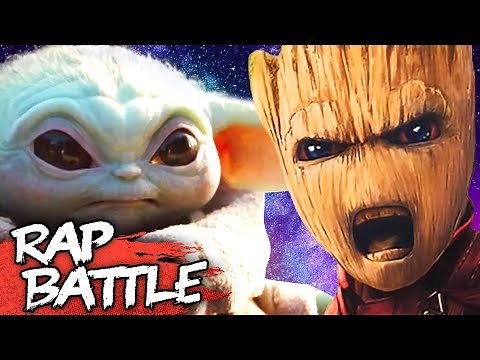 Baby Yoda vs Baby Groot Rap Battle
