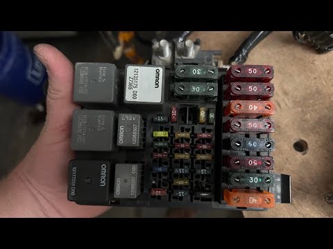 1996 K1500 LS Swap Fuse Box Modification