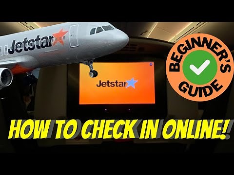 Jetstar Australia - How to check in online beginner’s guide