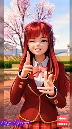 Naik kereta api tut tut tut - sakura 3D #sakura #tiktokdance