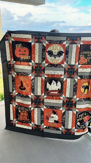 Spooks and Spells Quilt Top: Fall Sewing Inspiration