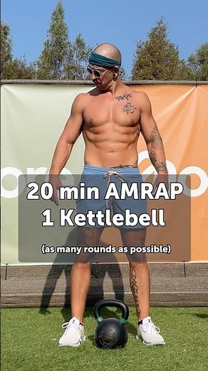 20-Minute Kettlebell Full Body BURN 🔥