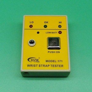 [Hot Item] Hzr-171 Portable Anti Static Wrist Strap Tester Resistance Alarm Device