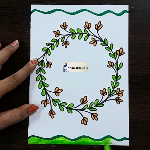 1.2K views · 11 reactions | flower border designs | circle border...