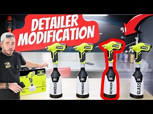 ULTIMATE DETAILING SPRAYER - Ryobi Compact Chemical Sprayer Upgrades