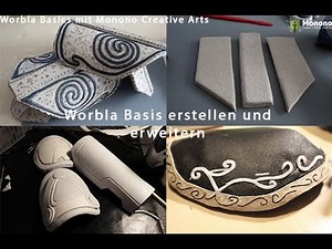 Worbla Basics - Build and decorate a worbla base