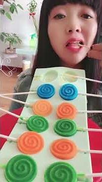 Cookies & Candy #MUKBANG Leaf Cookies & Watermelons Cookies / Sweet Cookies Eating * Sweet Ice Cake