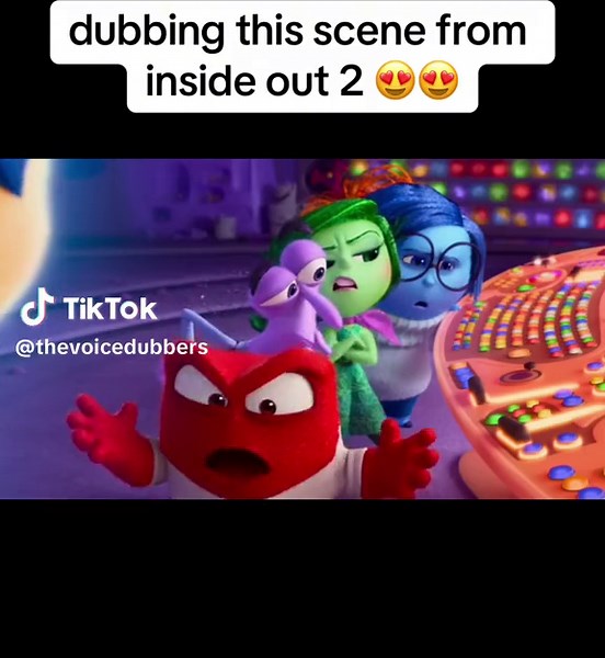Inside Out 2 Dubbing Scene with New Emotions Revealed