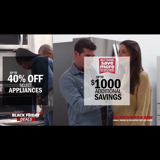 Black Friday Appliance Sale at P.C. Richard & Son #appliances