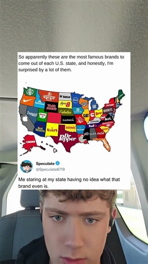 This Map Showing The Most Famous Brands Born In Every State Is Highly Surprising