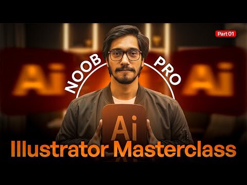 Adobe Illustrator Full Course for Beginners to Advanced || Part #1