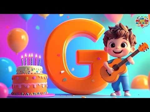 Lettre G – Chanson de l’alphabet pour enfants 🎶 | Apprendre la lettre G !