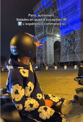 Balades en quad au cœur de Paris 🇫🇷 Expérience unique & sensations garanties ⬇️ Découvre l’expérience @Vip Quad ! ✨️