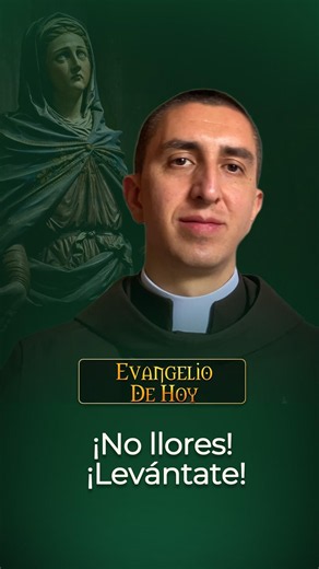¡NO LLORES! ¡LEVÁNTATE!📖 Evangelio de hoy #heraldosdelevangelio #evangeliodehoy