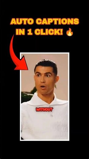 Auto Captions in 1 Click! 🔥#ai #autocaptions