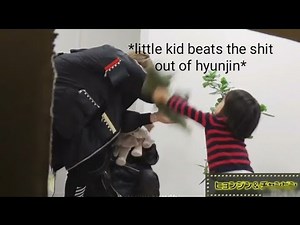 stray kids with actual kids : didn't go too well