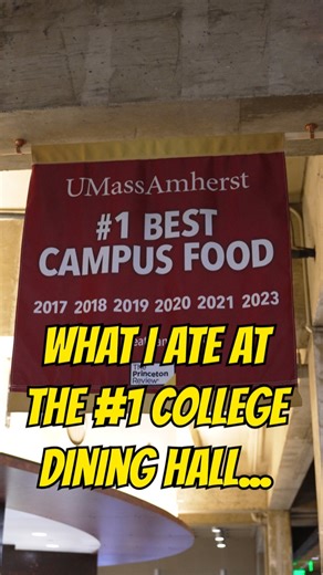 College dining hall tour: Tasting the best-ranked and most unique dishes