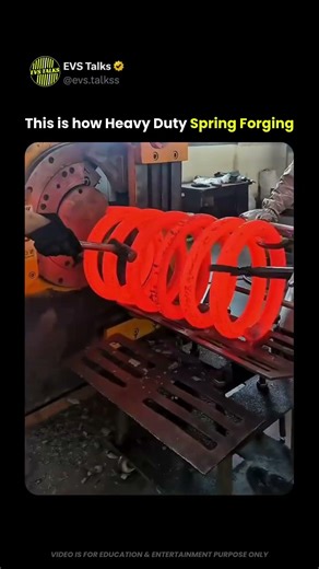 How Massive Springs Are FORGED 😳⚙️