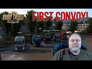 First Convoy in ETS2 | Euro Truck Simulator 2