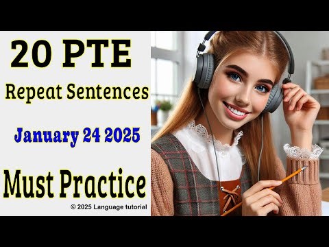 PTE Repeat Sentence Practice | 20 Sentences for Quick Learning & Test Prep