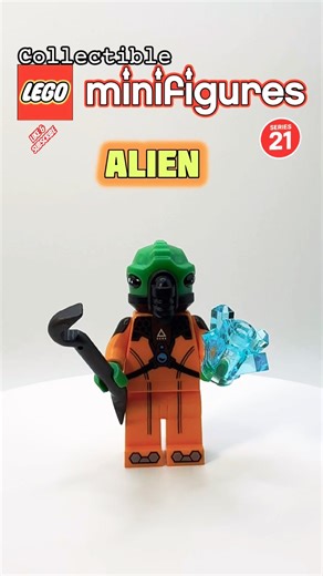 Lego Alien Minifigure #lego #legominifigures #afol #legofan
