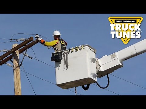 Bucket Truck | Truck Tunes for Kids | Twenty Trucks Channel