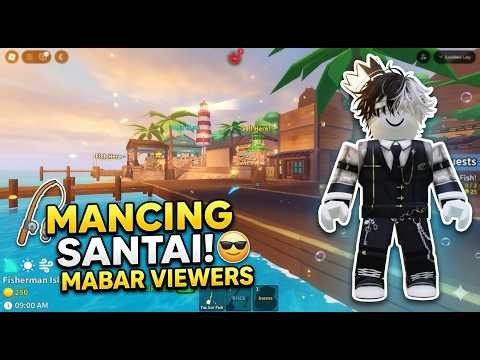 MANCING SANTAI MALAM INI 🎣 Mabar Bareng Viewers! (Fish It Roblox)
