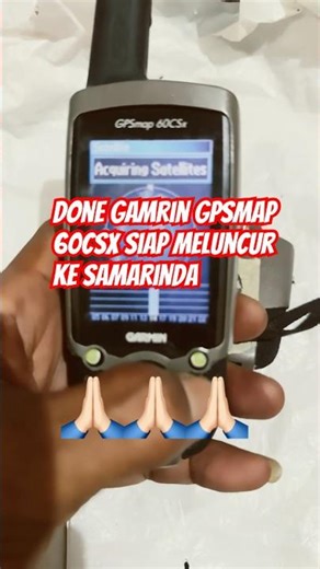 Done service garmin gpsmap 60csx