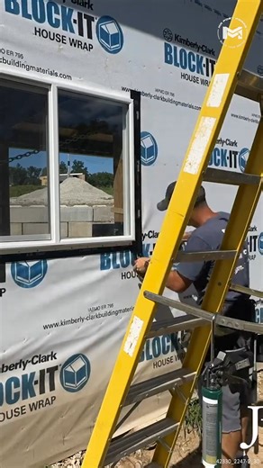 21K views · 94 reactions | Installing a Window #windowsanddoors #housebuild #windows | MR Post Frame | Facebook