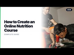How to Create an Online Nutrition Course (Real Data from 32,000+ Courses)