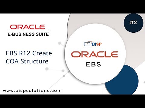 EBS R12 Create COA Structure | Oracle EBS Basics | Oracle App Common Chart of Account | Oracle EBS