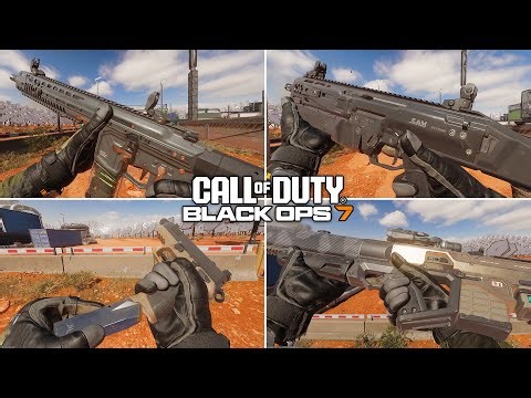 COD BO7 All 16 Weapons Reload Animation and Sound Compilation(BETA)