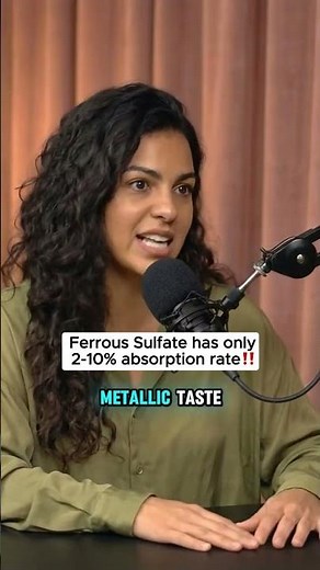 Ferrous Sulfate Iron is Only 2-10% Absorbed (Here's What Actually Works)
