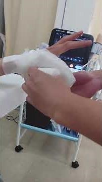 4.5指アルフェンスシーネ固定 splint