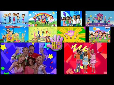Hi-5 Theme Song Comparasion (All Versions)