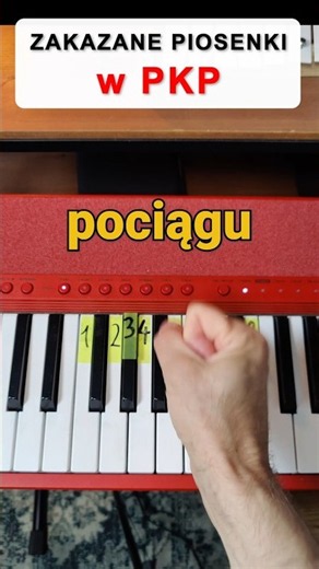 Zakazane piosenki w PKP - Tomek i przyjaciele 🎹🚂 #pianino #tomekiprzyjaciele #muzyka