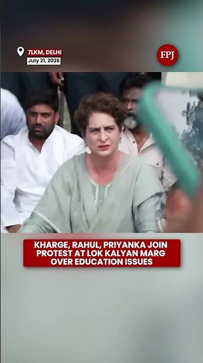 Congress Demands Resignation of PM Modi and Education Minister During Delhi Protest