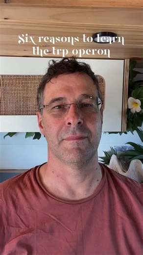 Andrew Douch on Instagram: "The trp operon is one of the most challenging parts of the Unit 3–4 Biology course. But it's worth locking in because it helps to give you a sophisticated understanding of other parts of the course such as transcription and translation, enzymes, energy conservation, gene types etc. Here are six good reasons for learning this topic well. #biology #vce"