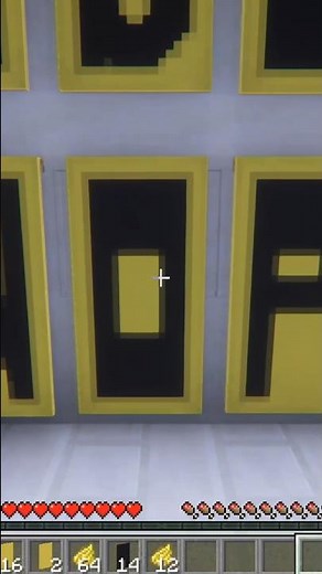 How to Make Letter "P" Banner Pattern in Minecraft | Quick Tutorial #shorts